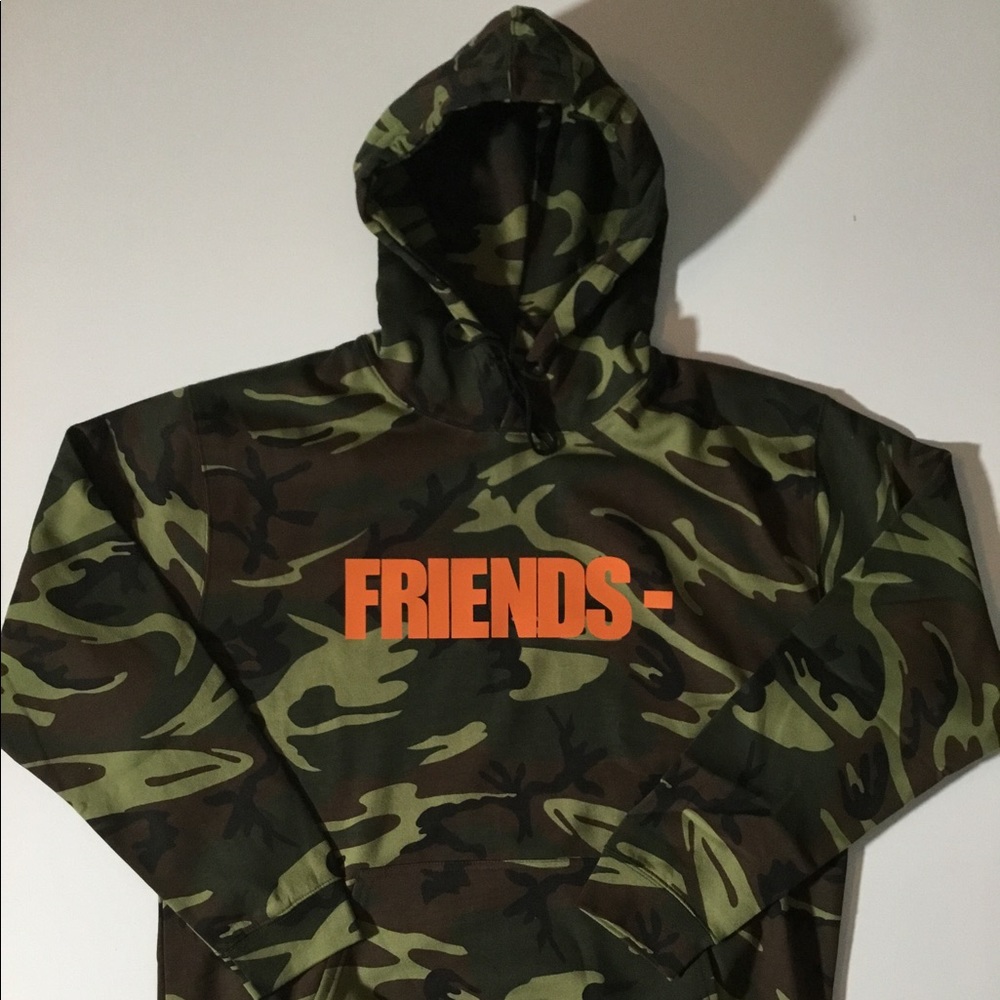 Vlone Friends Camo Hoodie
